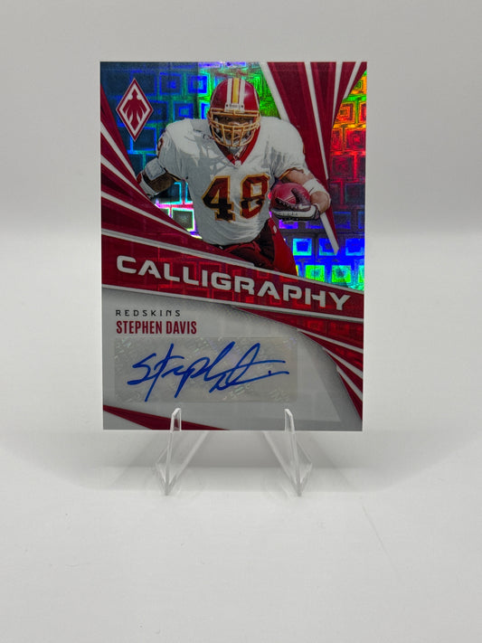 Stephen Davis #C-SDS Calligraphy Pandora Autograph