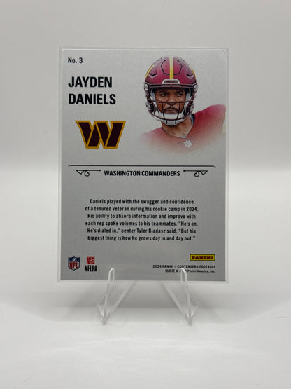 Jayden Daniels #3 Rookie Stallions