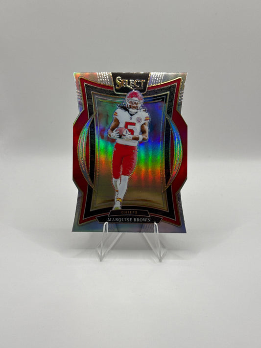 Marquise “Hollywood” Brown #81 Silver Die-Cut 2024 Panini - Select Football