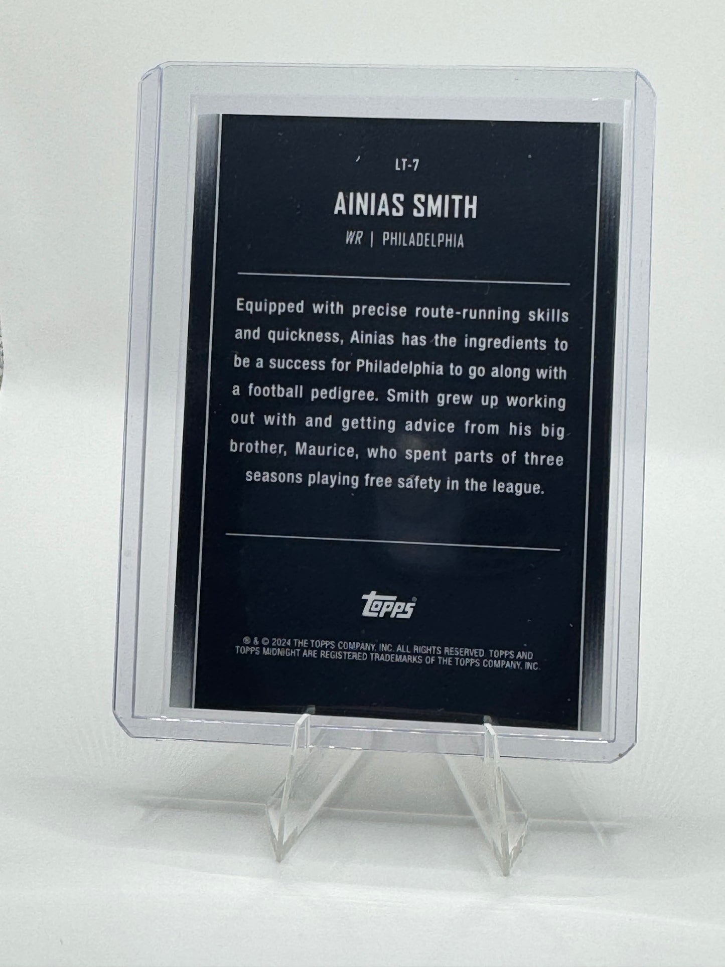 Ainias Smith (Rookie) #LT-7 Lunar Tide /50