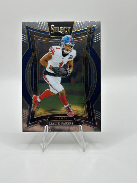 Malik Nabers (Rookie) #29 Concourse Level 2024 Panini - Select Football