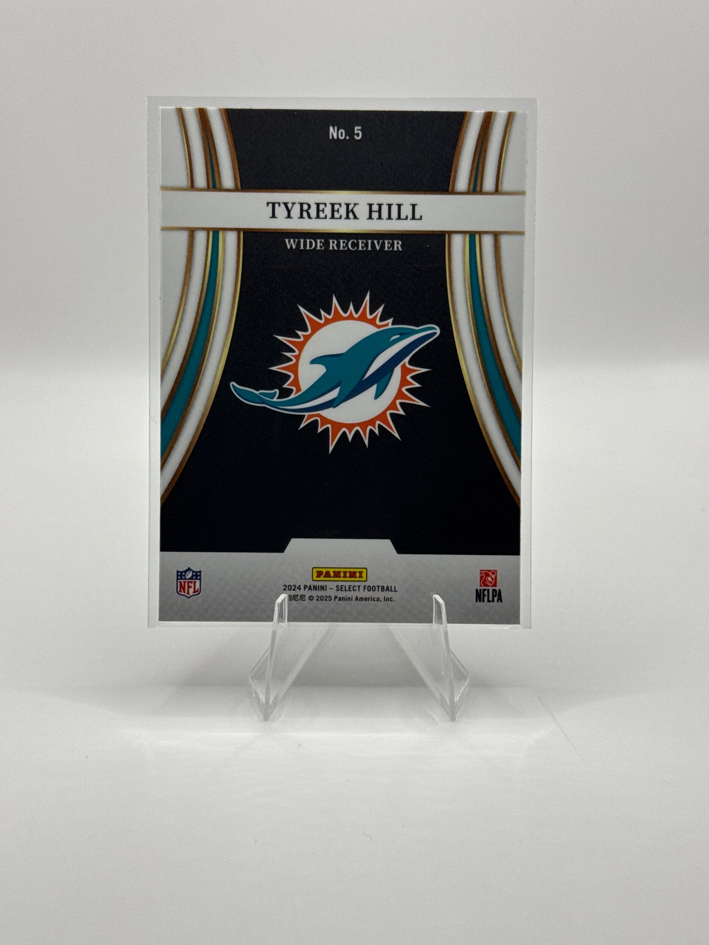 Tyreek Hill #5 Turbocharged 2024 Panini - Select Football