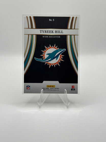 Tyreek Hill #5 Turbocharged 2024 Panini - Select Football