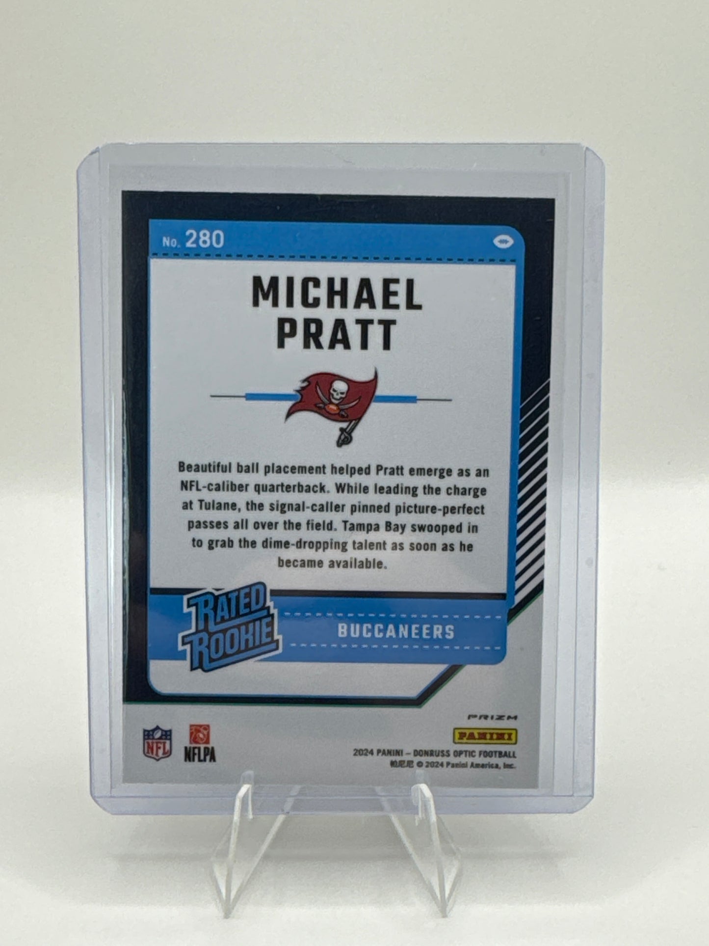 Michael Pratt Rated Rookie Purple Shock