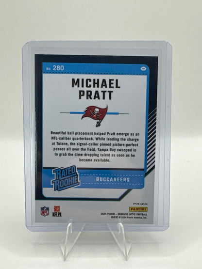 Michael Pratt Rated Rookie Purple Shock