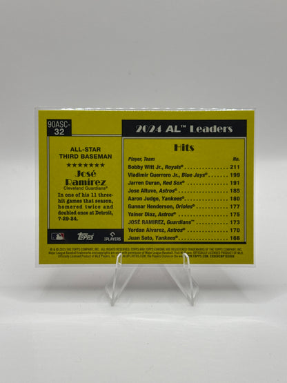 Jose Ramirez #90ASC-32