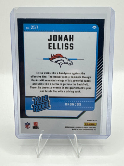 Jonah Ellis (Rated Rookie) Purple Shock