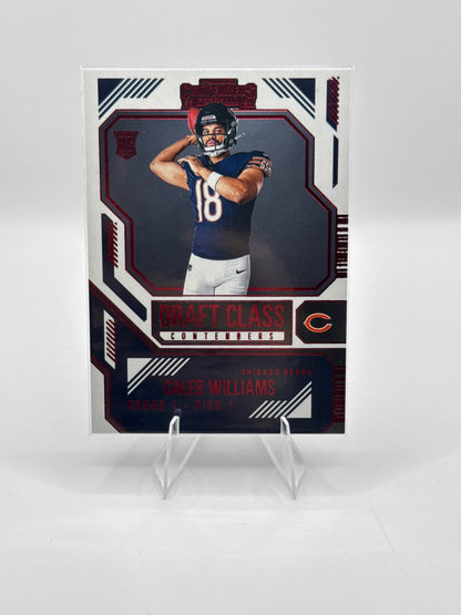Caleb Williams (Rookie) #1 Draft Class Red