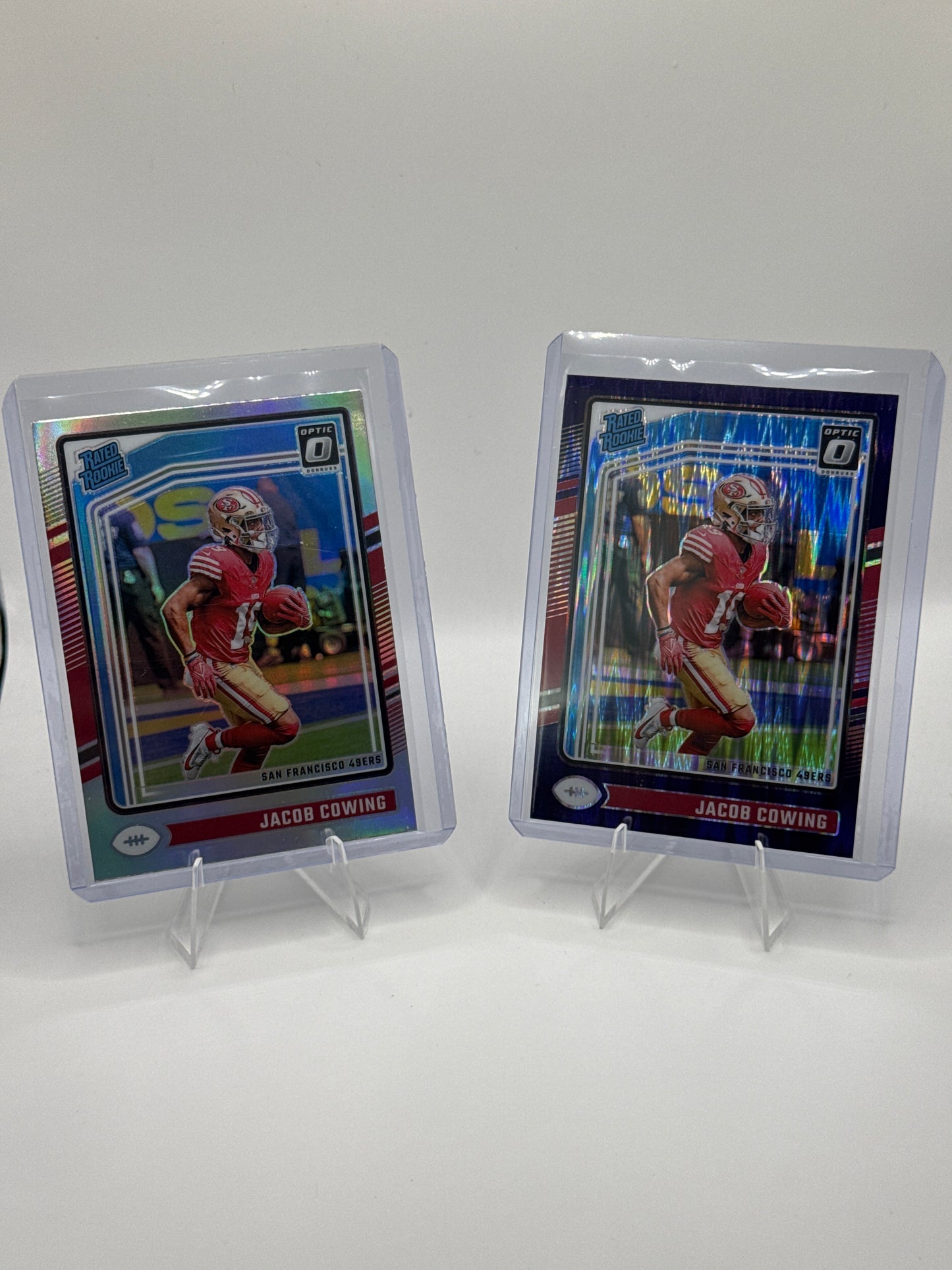 Jacob Cowing Rated Rookie #236 Holo & Purple Shock