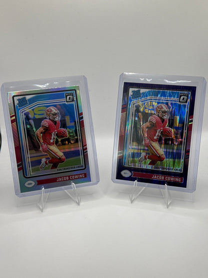 Jacob Cowing Rated Rookie #236 Holo & Purple Shock