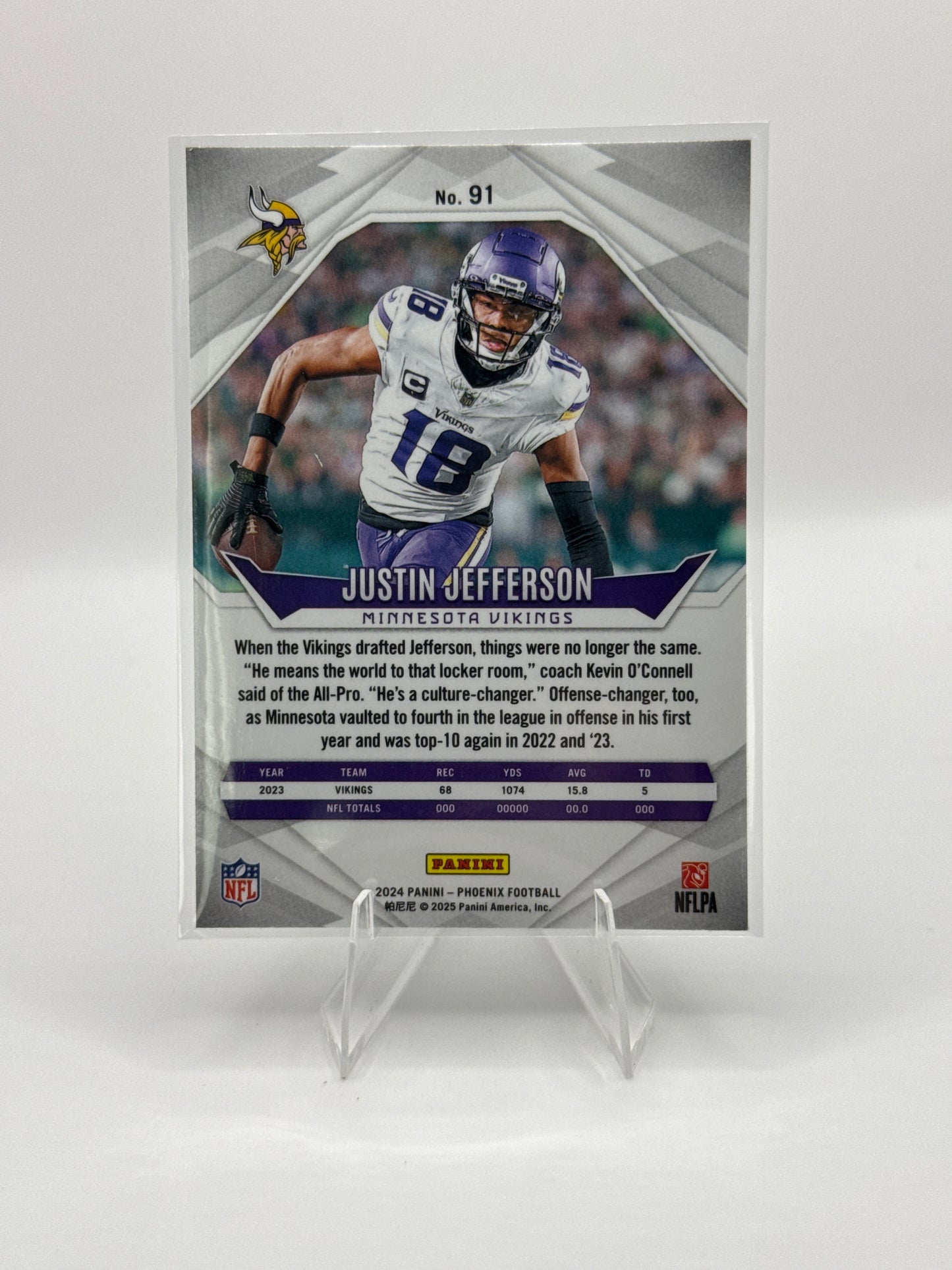 Justin Jefferson #91 Hyper