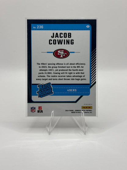 Jacob Cowing Rated Rookie #236 Holo