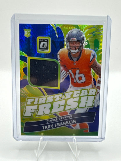 Troy Franklin First Year Fresh Patch