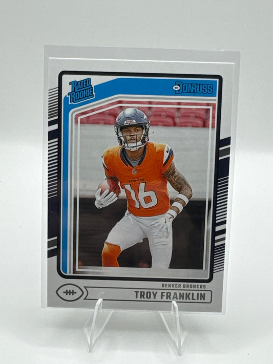 Troy Franklin Rated Rookie #338