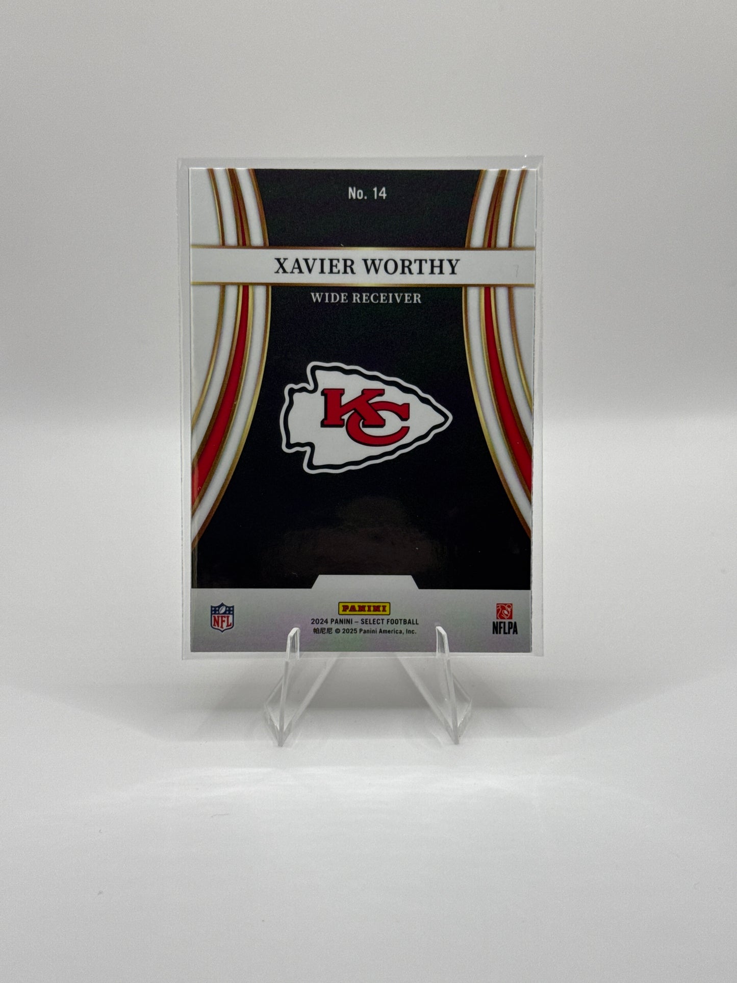 Xavier Worthy (Rookie) #14 Turbocharged 2024 Panini - Select Football