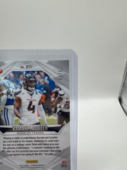 Kamari Lassiter (Rookie) #211 Bronze /75