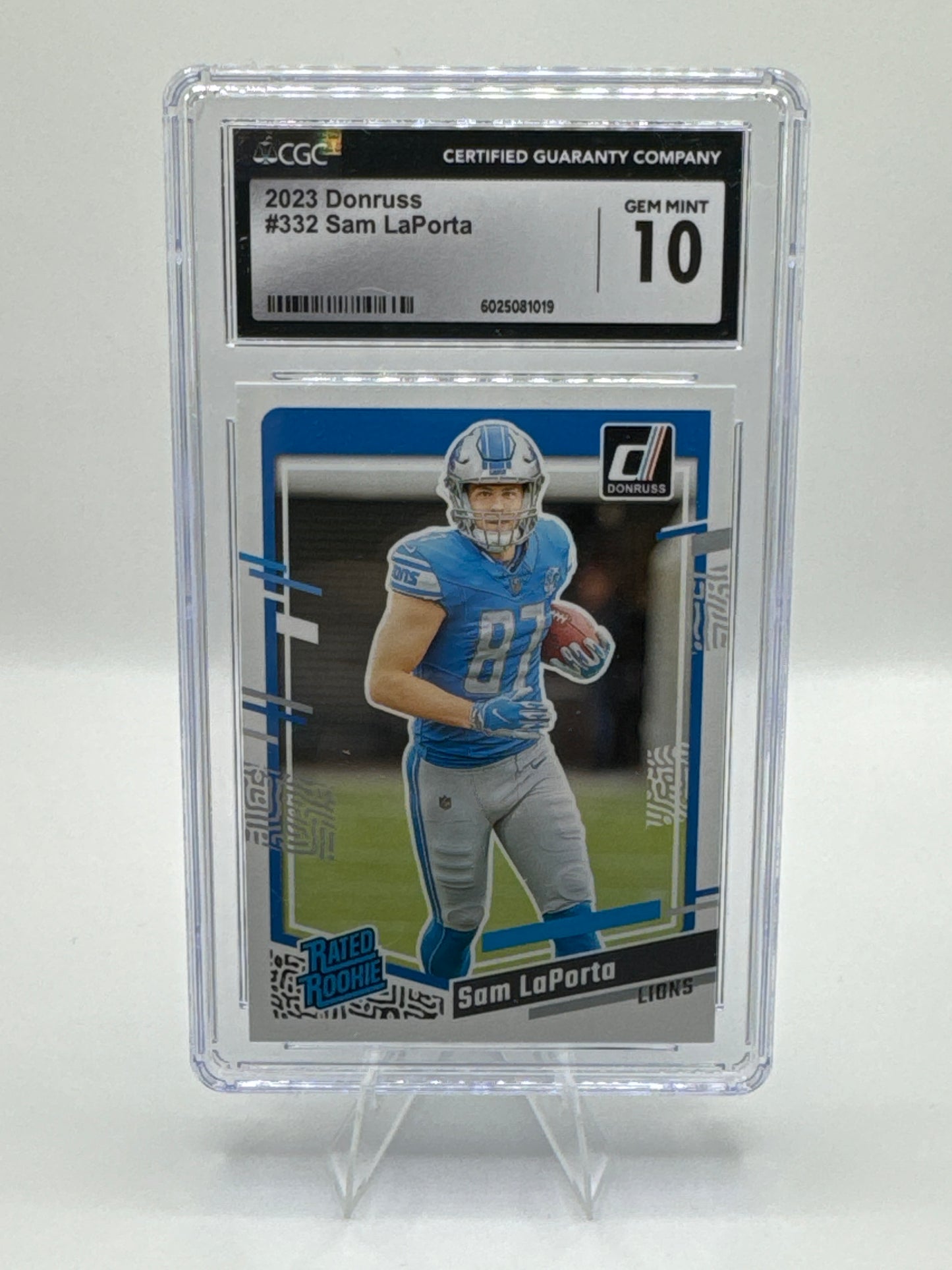 Sam LaPorta (Rated Rookie) (CGC 10)