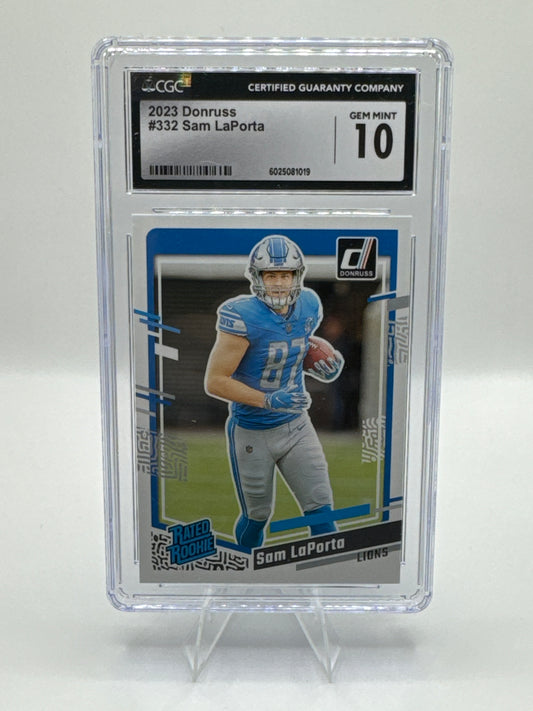Sam LaPorta (Rated Rookie) (CGC 10)