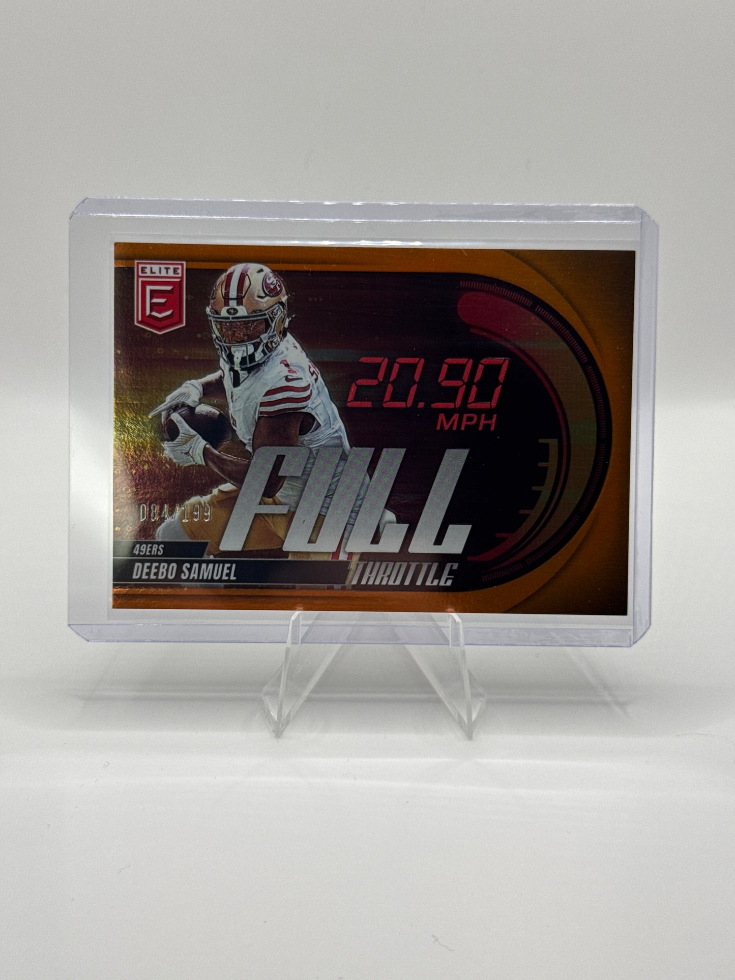 Deebo Samuel #25 Orange Full Throttle 084/199