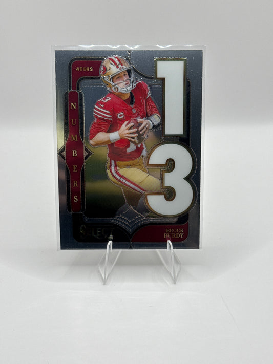 Brock Purdy #22 Numbers 2024 Panini - Select Football