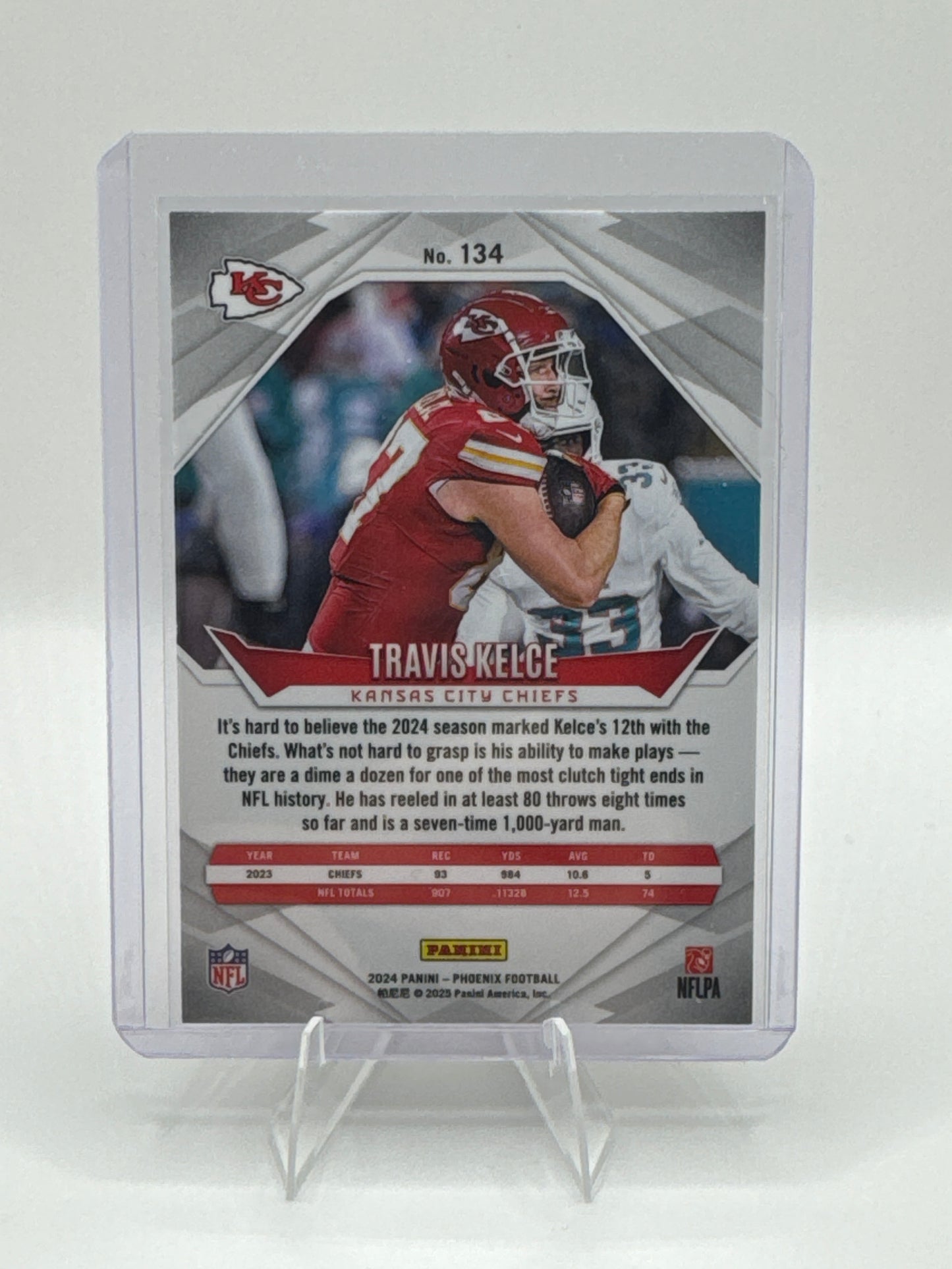 Travis Kelce #134 Purple Fade