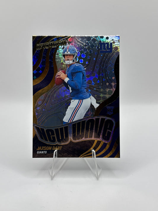 Jaxson Dart (Rookie) #1 New Wave 2025 Panini - Revolution Football