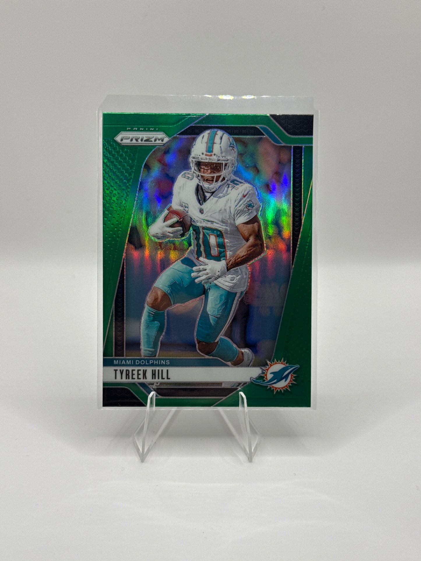 Tyreek Hill #177 Green 2024 Panini - Prizm Football