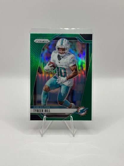 Tyreek Hill #177 Green 2024 Panini - Prizm Football