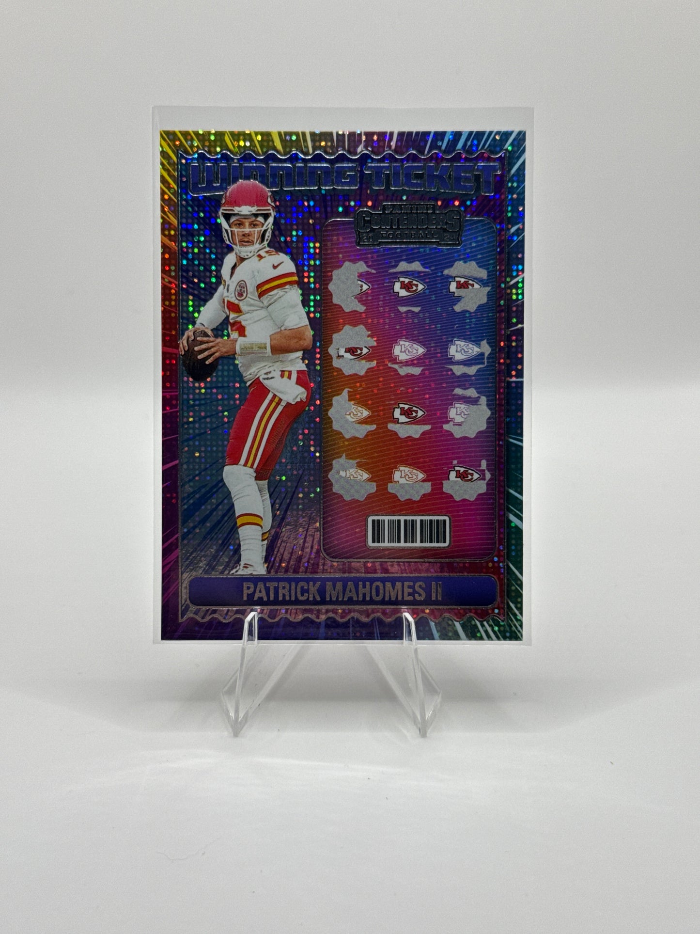 Patrick Mahomes #1 Winning Ticket 2024 Panini - Contenders Football
