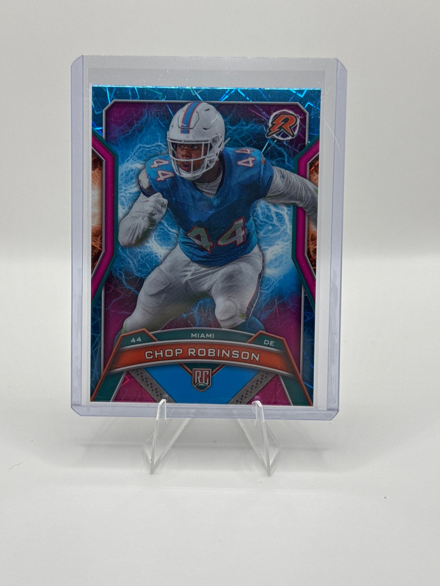 Chop Robinson (Rookie) #160 Sky Blue Pink Shock