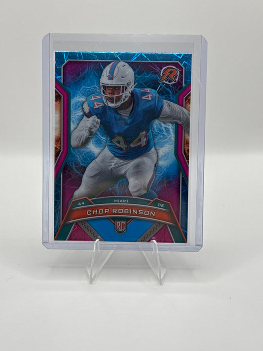 Chop Robinson (Rookie) #160 Sky Blue Pink Shock