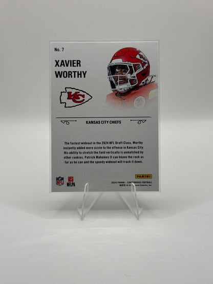 Xavier Worthy #7 Rookie Stallions