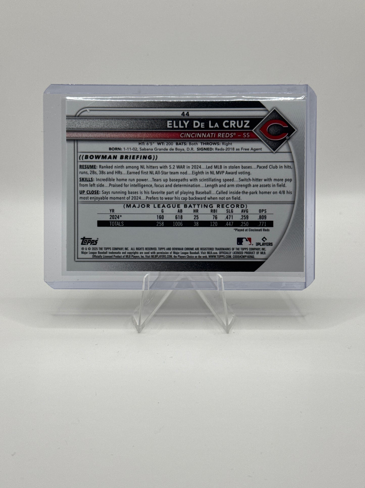 Elly De La Cruz #44 Mojo