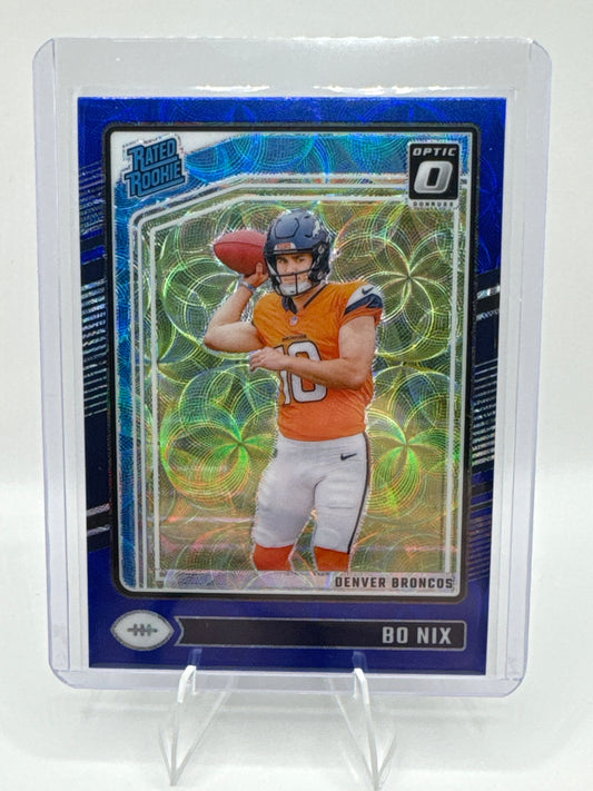 Bo Nix (Rated Rookie) Blue Scope