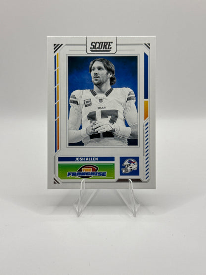Josh Allen #4 The Franchise 2025 Score Football