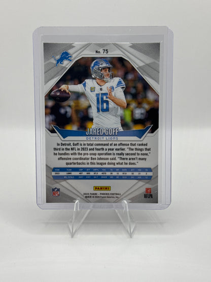 Jared Goff #75 Purple Fade