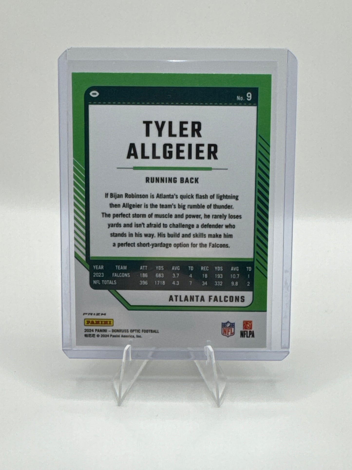 Tyler Allgeier #9 Holo