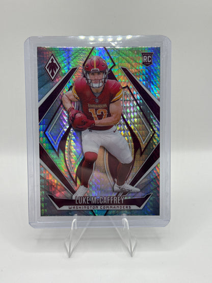 Luke McCaffrey (Rookie) #218 Phoenix Hyper