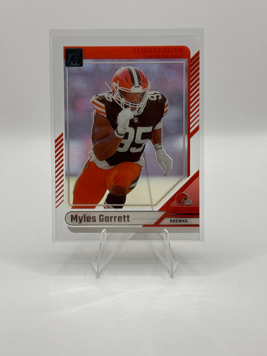 Myles Garrett #14 2024 Panini - Clearly Donruss Football