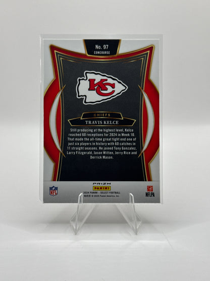 Travis Kelce #97 Red Black Prizm Shock Concourse Level - Color Match!