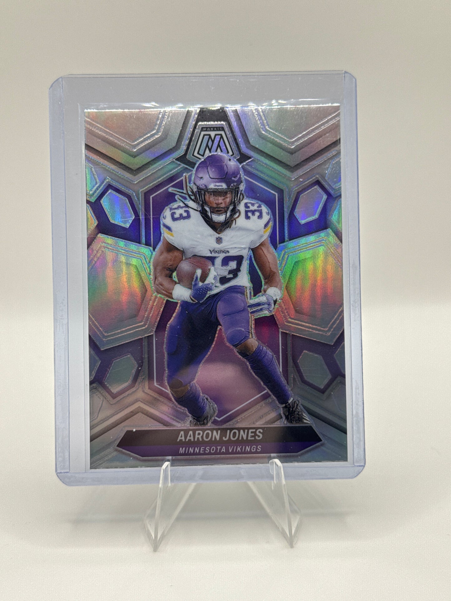 Aaron Jones #142 Silver
