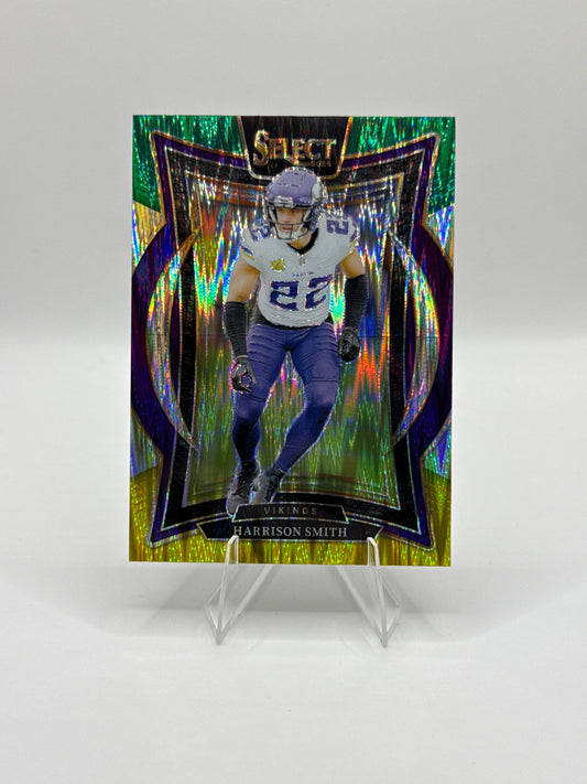 Harrison Smith #59 Green Yellow Prizm Shock Concourse Level 2024 Panini - Select Football