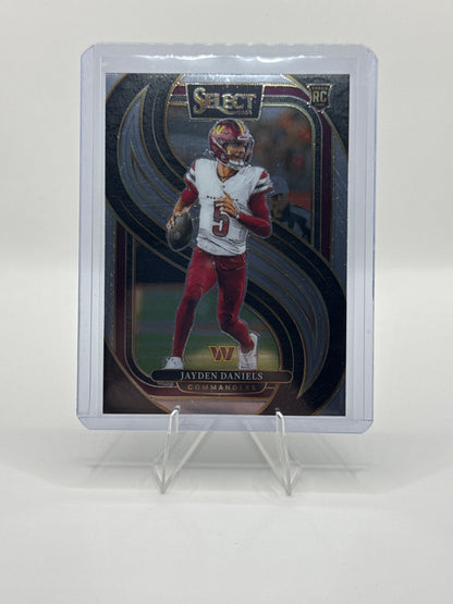 Jayden Daniels (Rookie) #112 Premier Level 2024 Panini - Select Football