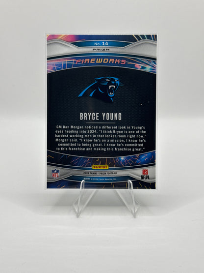 Bryce Young #14 Fireworks Green Hyper