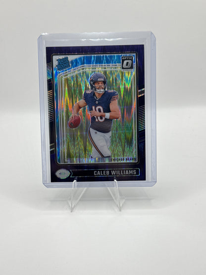Caleb Williams Rated Rookie #201 Purple Shock