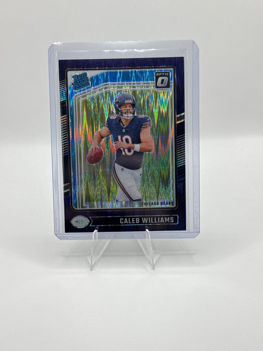 Caleb Williams Rated Rookie #201 Purple Shock