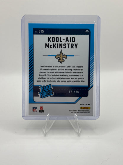 Kool-Aid McKinstry Rated Rookie #315 Red Green Holo