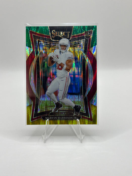 Marvin Harrison Jr. (Rookie) #28 Green Yellow Prizm Shock Concourse Level