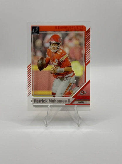 Patrick Mahomes #27 2024 Panini - Clearly Donruss Football