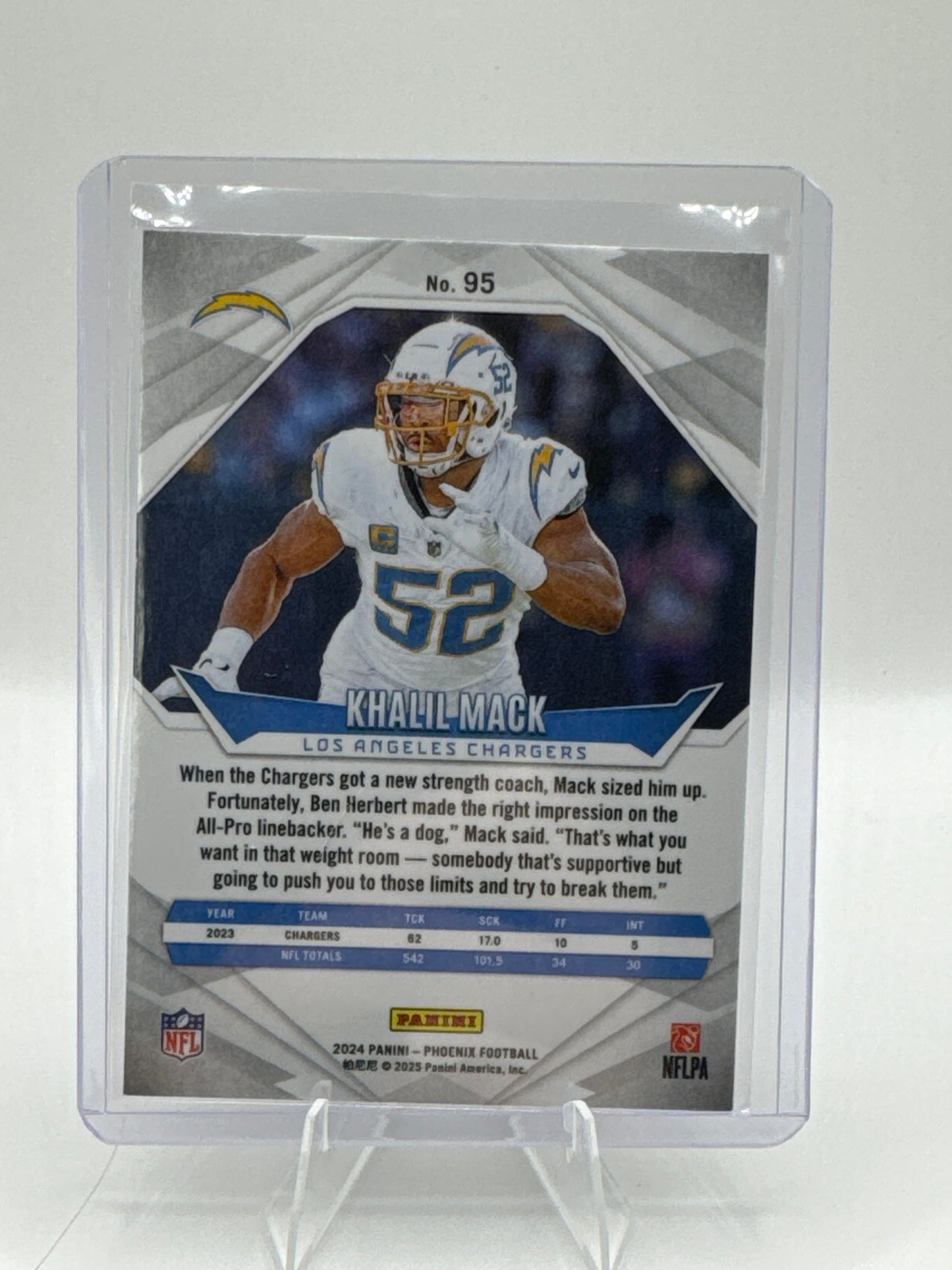 Khalil Mack #95 Lazer